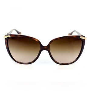 DOLCE & GABBANA DD8096 502/13 58mm Brown Havana Gold Sunglasses Italy